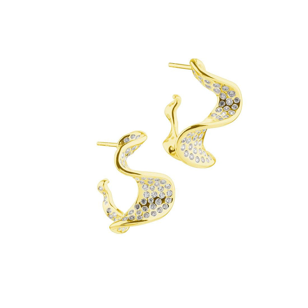 Aqua Dulce Rhumba Darling Hoop Forgyldt - 6002 - Øreringe - 6002