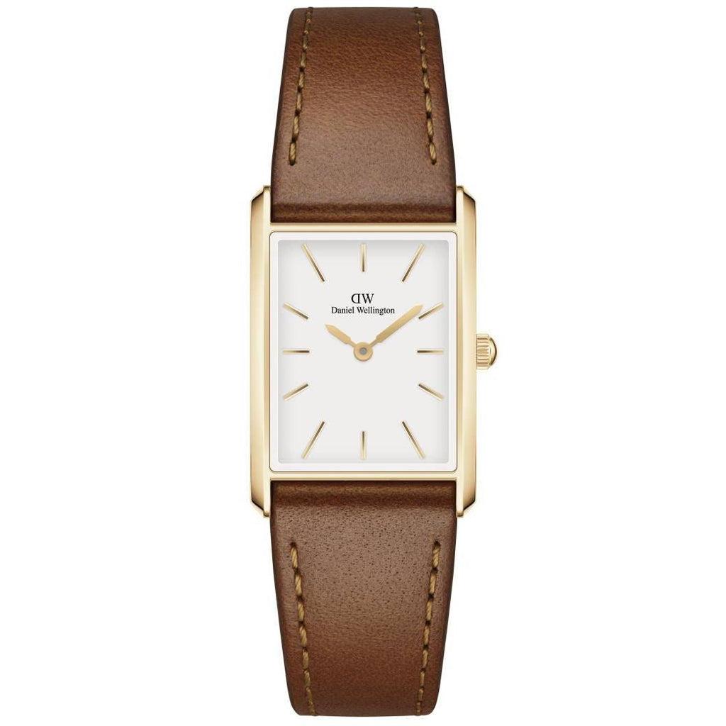 Daniel Wellington Bound Durham Firkantet Dameur m. Læderrem - Dameure - ADW00100696