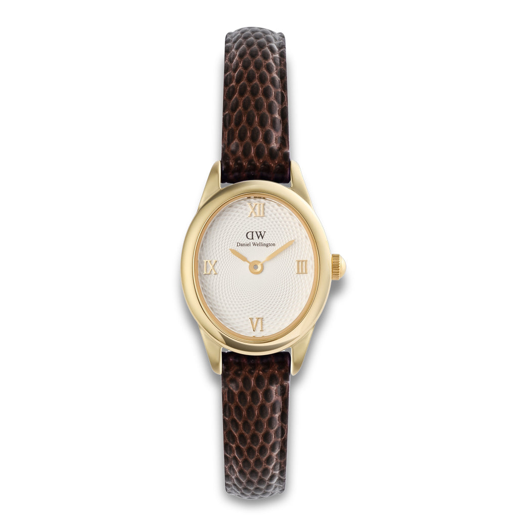 Daniel Wellington Ophelia Mini Lizard Gold Toned