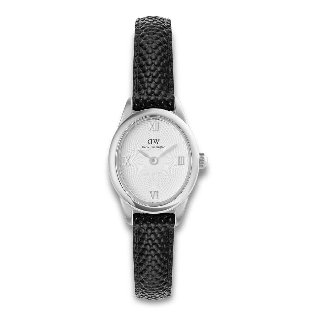 Daniel Wellington Ophelia Mini Lizard Silver Toned
