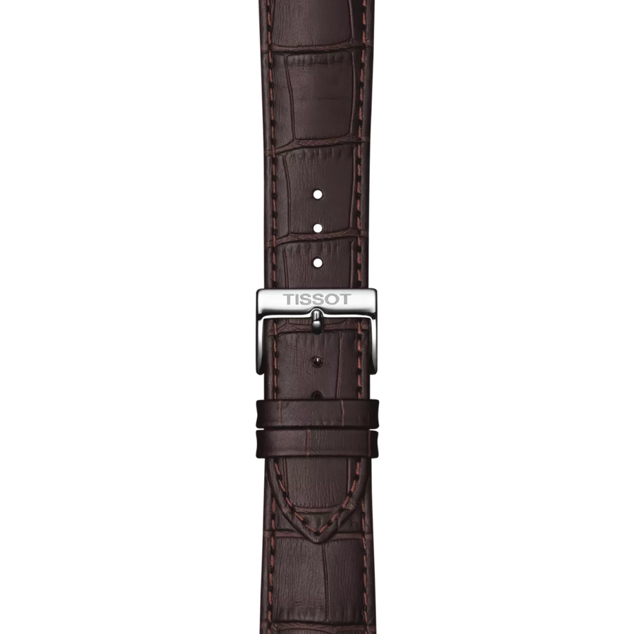 TISSOT CLASSIC DREAM 42MM - BROWN LEATHER STRAP