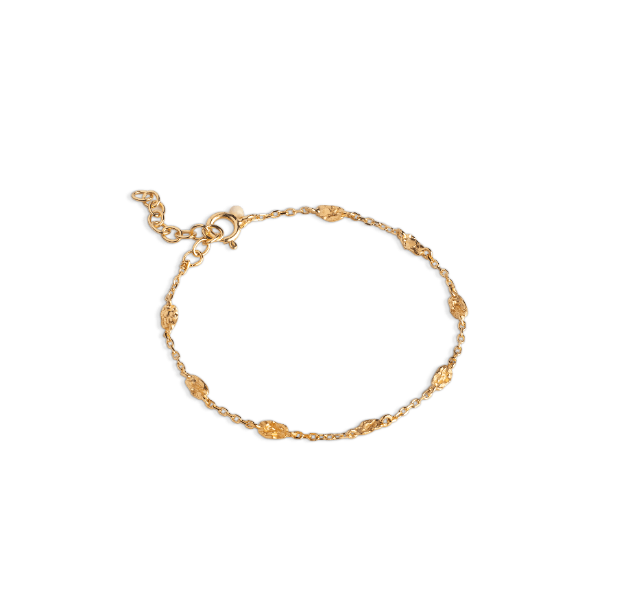 Enamel Kia sølvforgyldt armbånd - B124GM - Armbånd - B124GM
