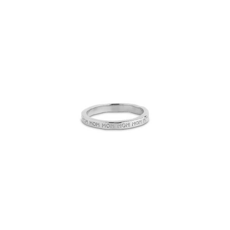 Enamel Mom Sølv Ring - R86S - Ringe - R86S-001