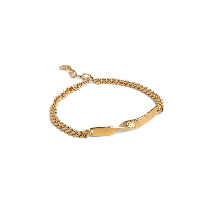 Enamel Nadia Armbånd I Forgyldt Sølv - B117GM - Armbånd - B117GM