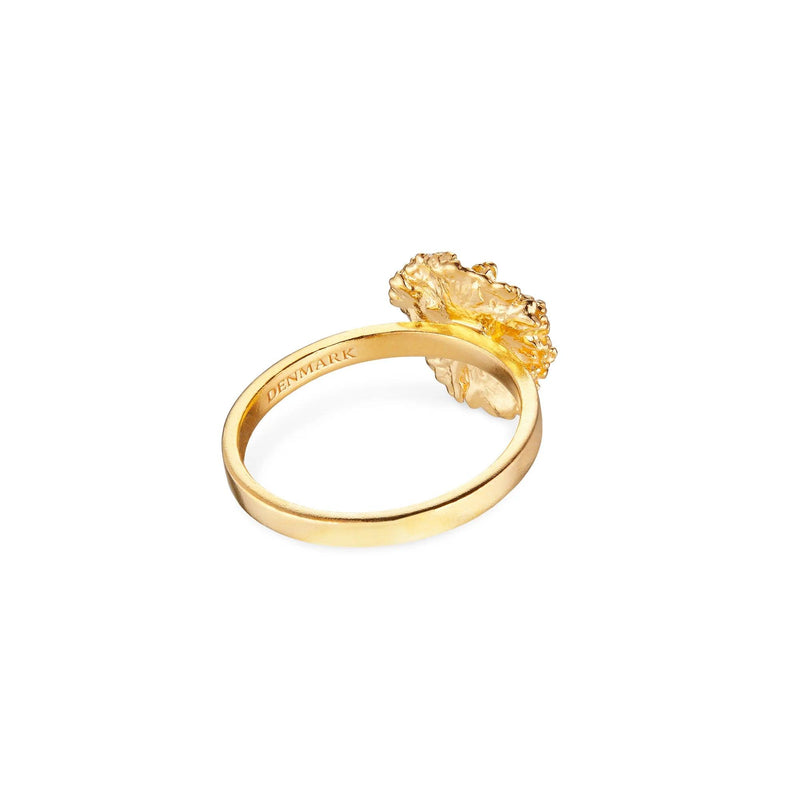 Flora Danica Persille Ring - Sølv Forgyldt - Ringe - 907.PAR-RI-G-001