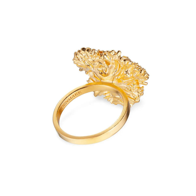 Flora Danica Persille Statement Ring - Forgyldt - Ringe - 907.PAR-STRI-G-001