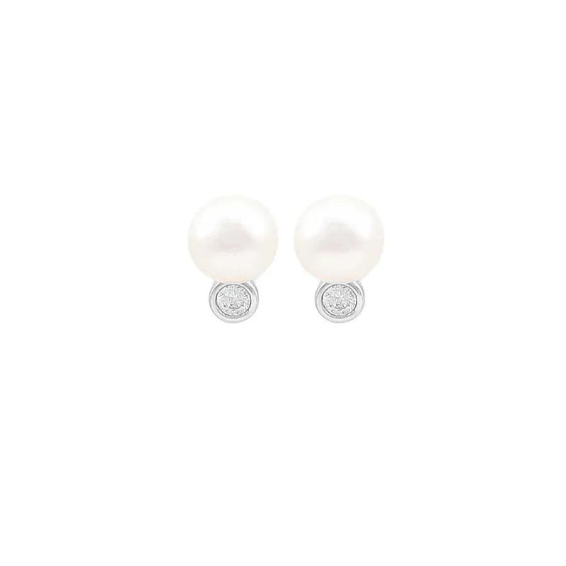 Hultquist Copenhagen Harper Pearl Sølv Ørestikker - Øreringe - S08605S