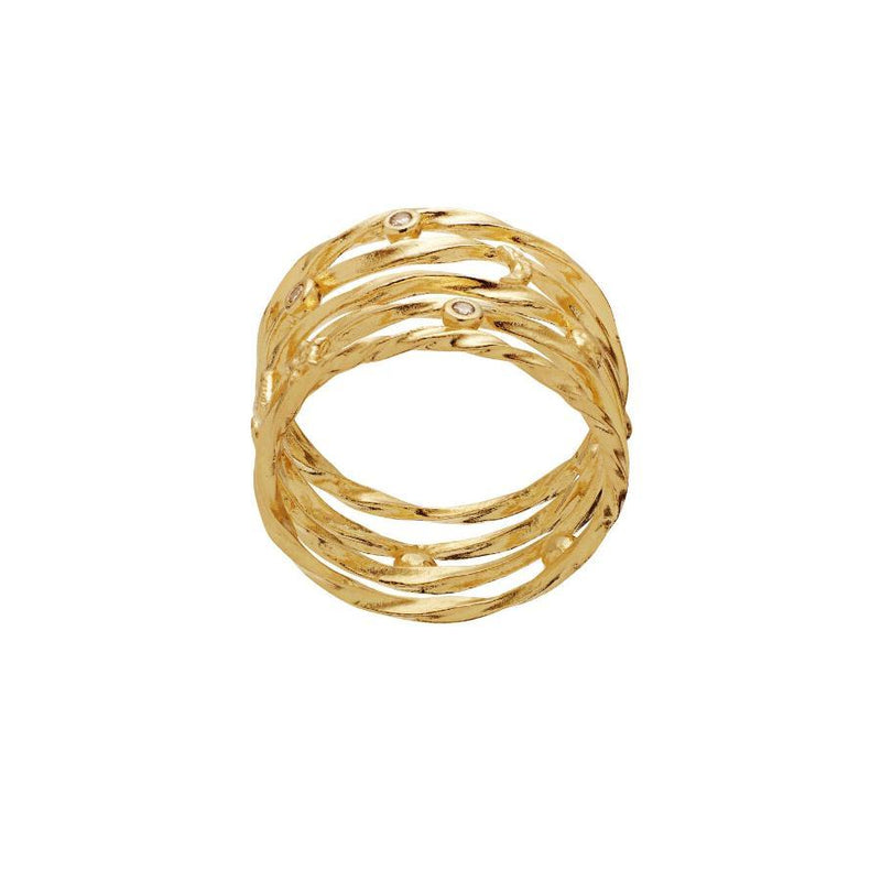 Maanesten Alora Forgyldt Ring - Ringe - 4835A-001