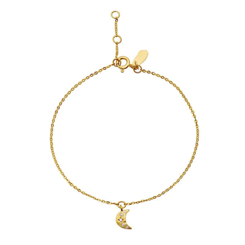 Maanesten Celestia Armbånd 18kt Forgyldt Sølv - 8618A - Armbånd - 8618A