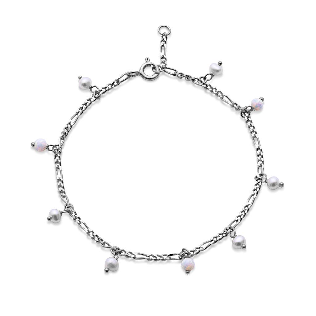Maanesten Lula White Sølv Armbånd - 8519C - Armbånd - 8519C
