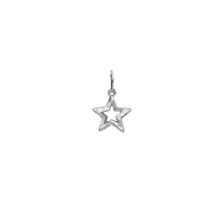 Maanesten True Spirit Pendant in silver, star-shaped with small details. Model 2840c-1