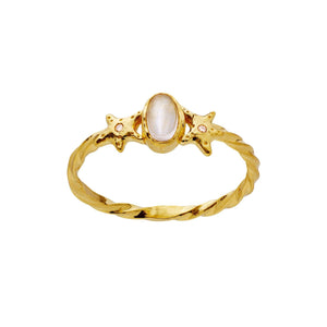 Moonstone Rings