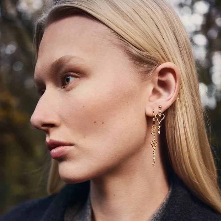 Maanesten Sabi Twinkle Gold-Plated Earrings 