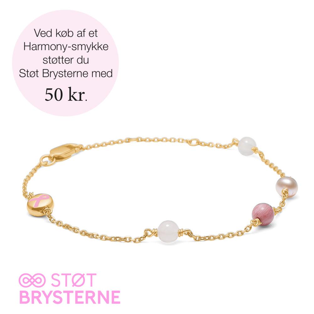 Mads Z HARMONY armbånd i forgyldt sølv - Støt Brysterne - Armbånd - 2256200