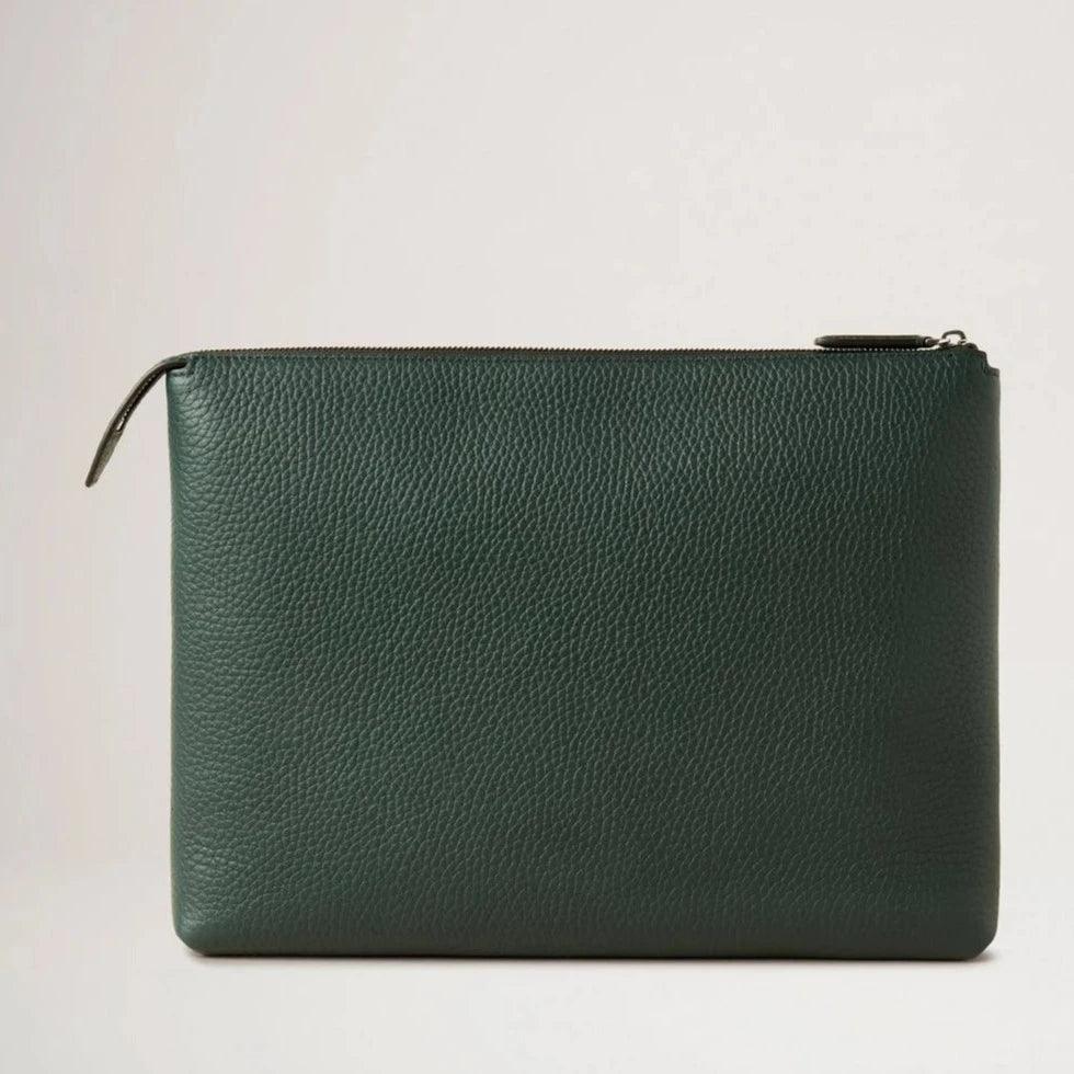 Mulberry City Laptop Heavy Grain Mulberry Green - Computertaske - RL6311/736Q633