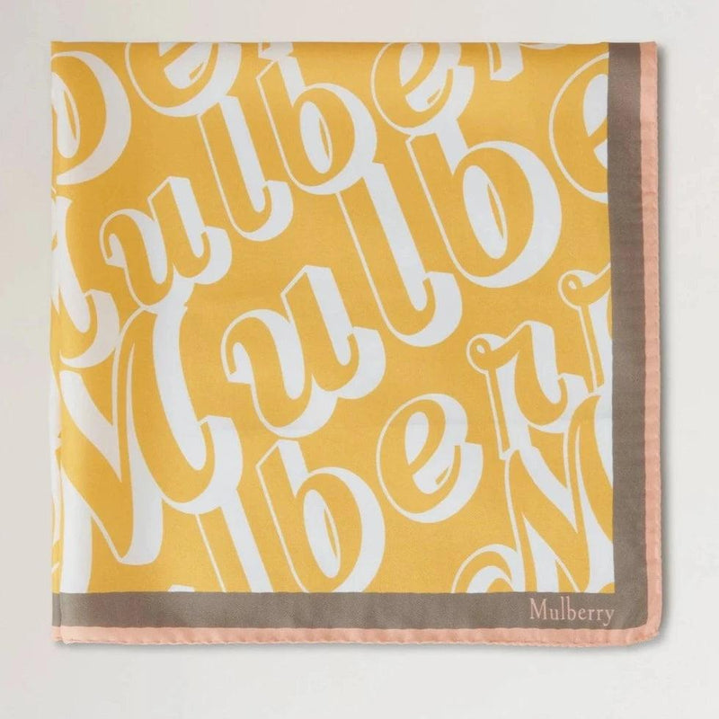 Mulberry Fantasy Logo Square Scarf - Tørklæder - VS4802/027P504