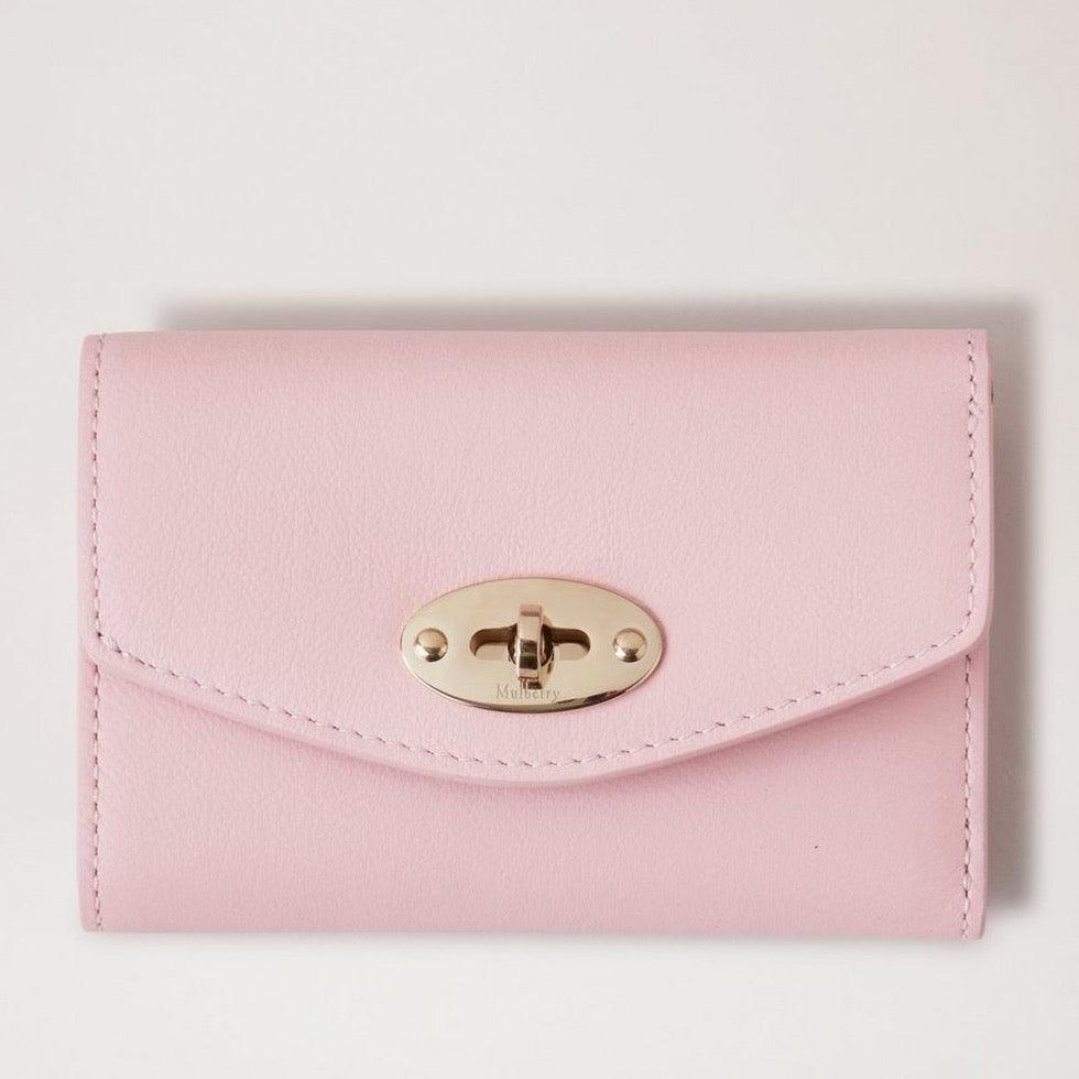 Mulberry Folded Darley Wallet Micro Classic Grain Powder Rose - Punge - RL7820/587J999