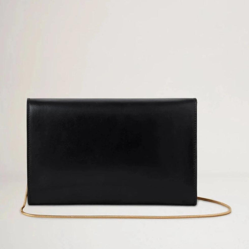 Mulberry Lana Cluch High Gloss Leather Black - Mulberry Lana - RL8043/615A100