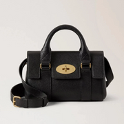 Mulberry Mini Heritage Bayswater Small Classic Grain Black