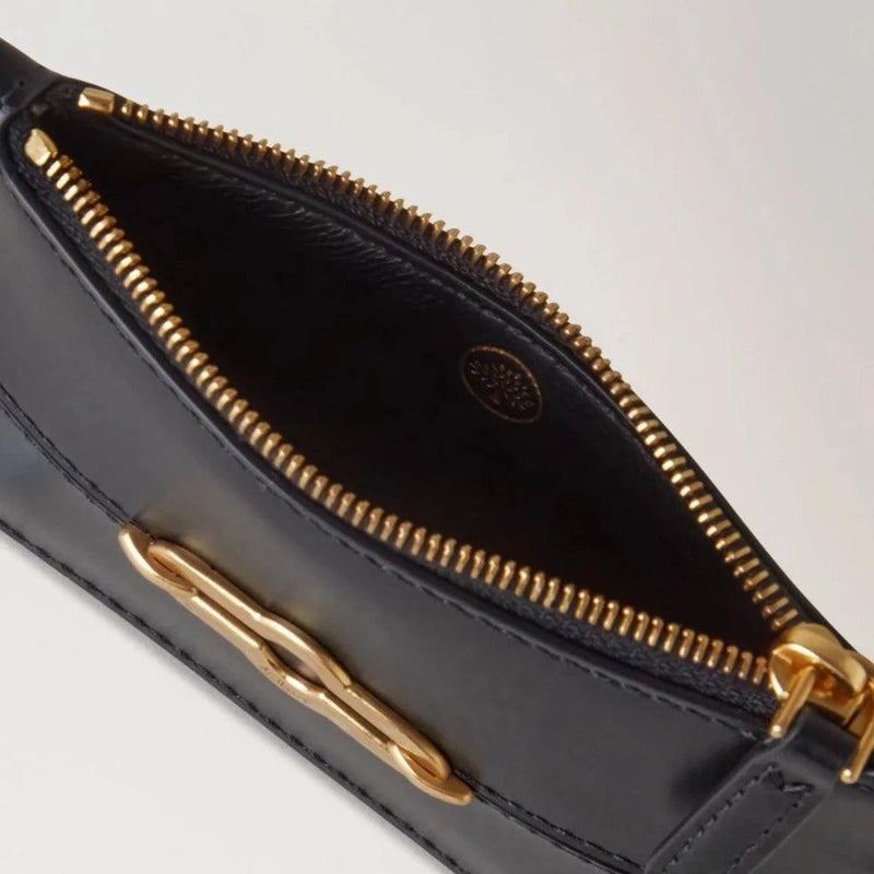 Mulberry Pimlico Zipped Coin Pouch Super Lux Calf Black - Punge - RL8126/603A100