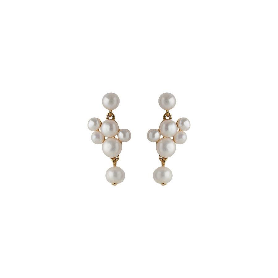 Pernille Corydon Treasure Earrings I Forgyldt Sølv - Øreringe - E-436-GP