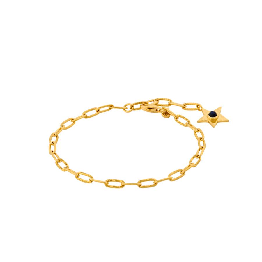 Pernille Corydon Twinkling Star Armbånd I Forgyldt Sølv - Armbånd - B-382-GP