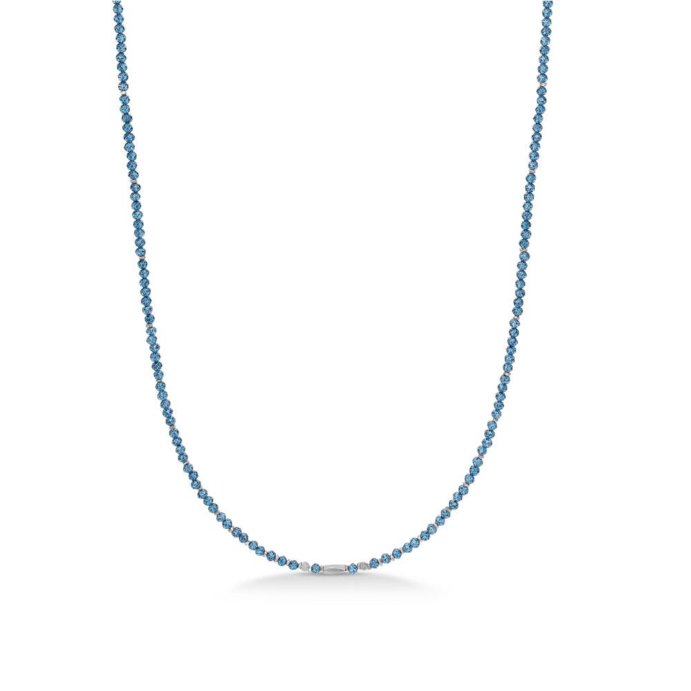 Studio Z Evergreen Halskæde Med London Blue Topas - 8126851 - Halskæde - 8126851