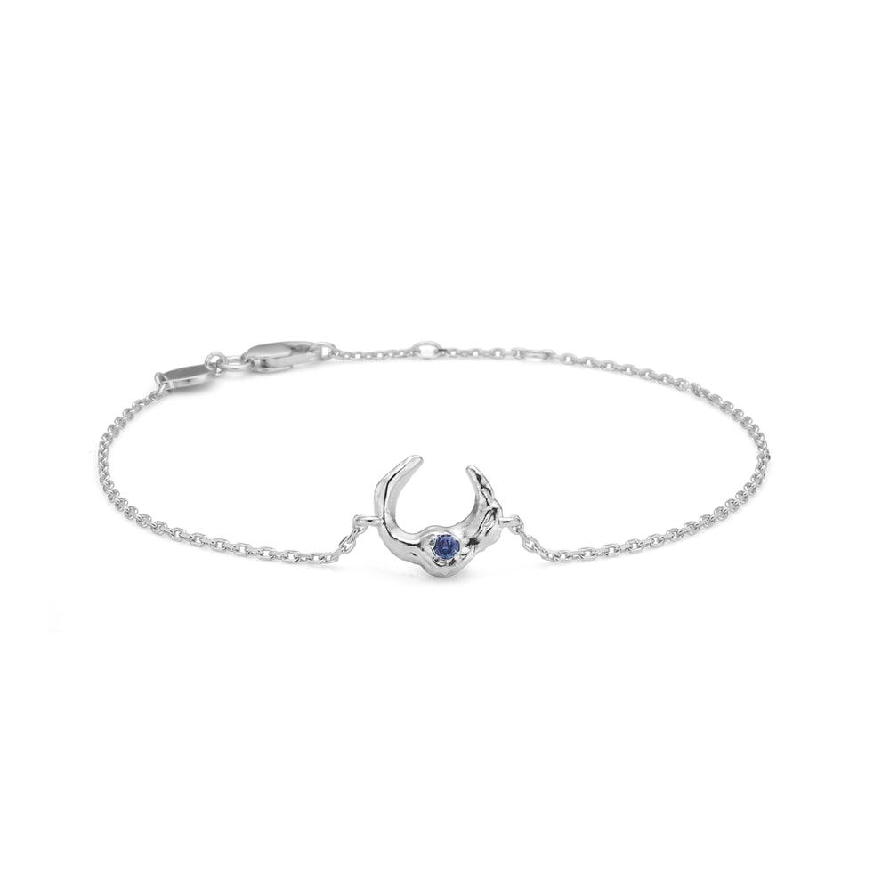 Studio Z Lunar Sølv Armbånd m. Blå Zirkonia - Armbånd - 7157881