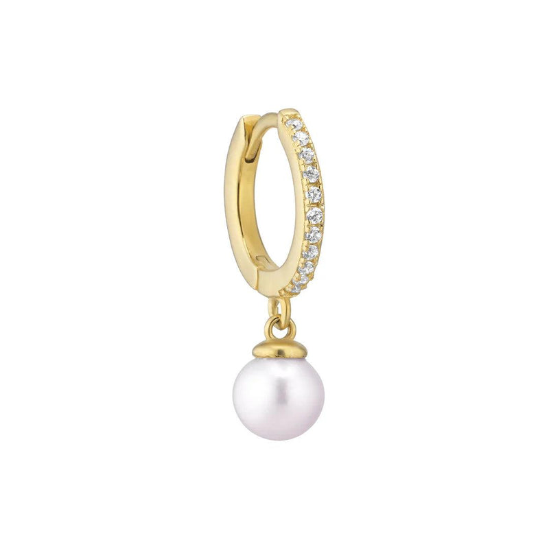 The Earring Shop Damona Huggie - Øreringe - FW2401
