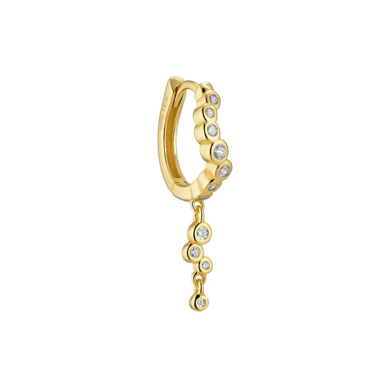 The Earring Shop Sirona Huggie - Øreringe - FW2405
