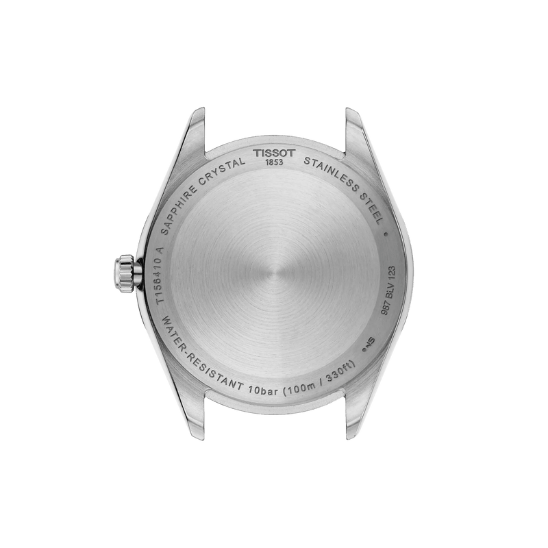 TISSOT BALLADE 40MM MED BLÅ GUILLOCHÉ URSKIVE - Herreur - T1564101104100
