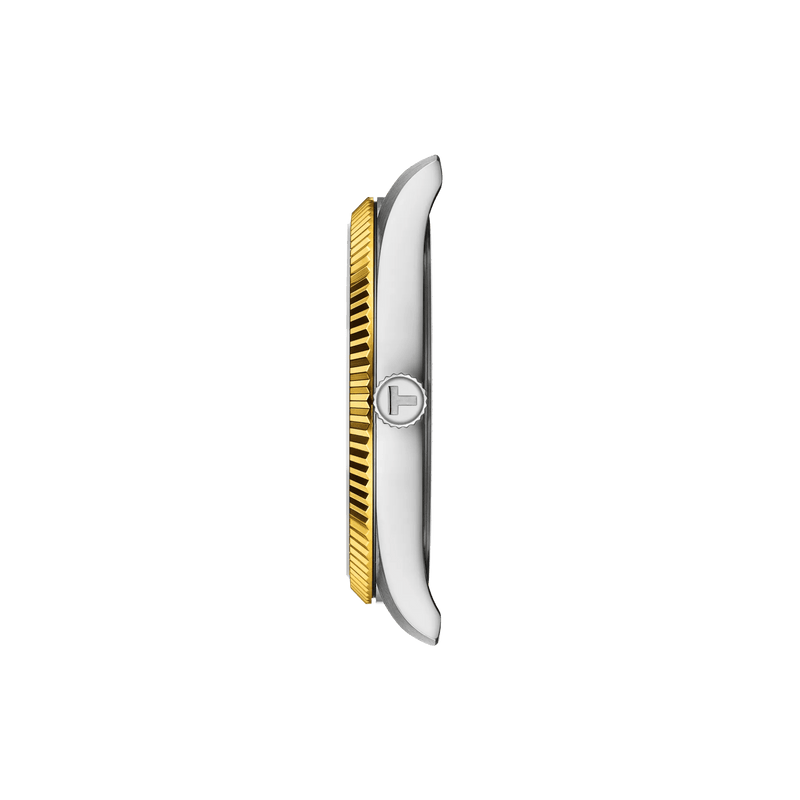 TISSOT BALLADE 40MM MED GUILLOCHÉ SØLV URSKIVE - Herreur - T1564102203100