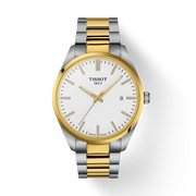 Tissot PR 100 40MM - GOLD PVD / STEEL CHAIN