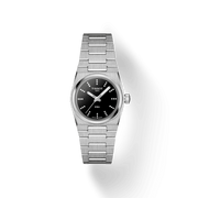 TISSOT PRX 25MM BLACK DIAL WITH DIAMONDS