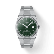 TISSOT PRX POWERMATIC 80 WITH GREEN DIAL