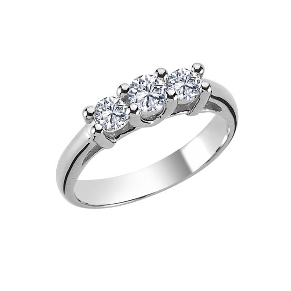 Nuran 14kt Tria Ring 0.16ct w/si