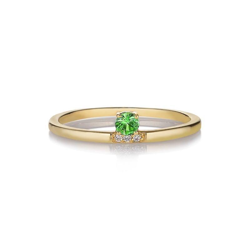 Anpé Atelier Marie Green Tsavorites 14kt Ring - Ringe - 2423-1-004