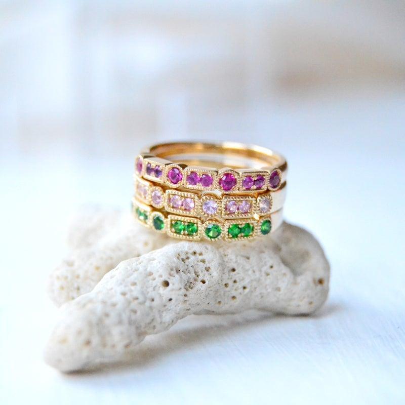 Anpé Atelier Trine Ji Diamond Ring 14kt Guld - Ringe - 2513-001