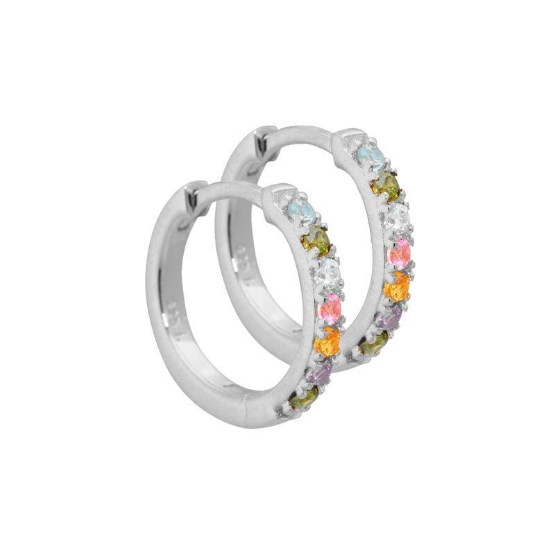 Aqua Dulce Elina Creol I Sølv - 3713 - Øreringe - 3713