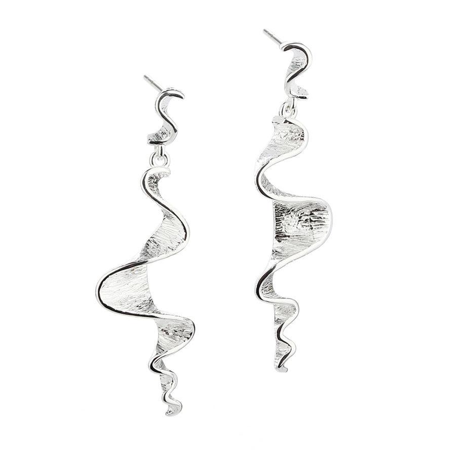 Aqua Dulce Rhumba Long Øreringe sølv - 5101 - Øreringe - 5101