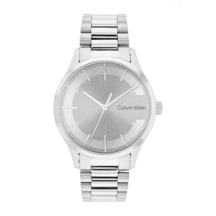 Calvin Klein Iconic Bracelet Men's watch with silver dial and steel chain, Model 25200036-25200036-1