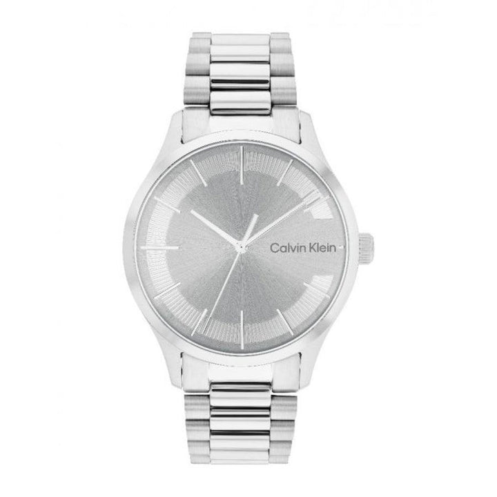 Calvin Klein Iconic Bracelet Men's watch with silver dial and steel chain, Model 25200036-25200036-1