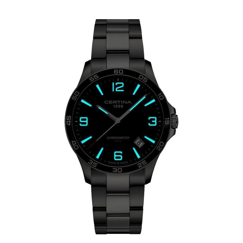 Certina DS-8 herreur - Sort Urskive - Herreur - C0338511105700