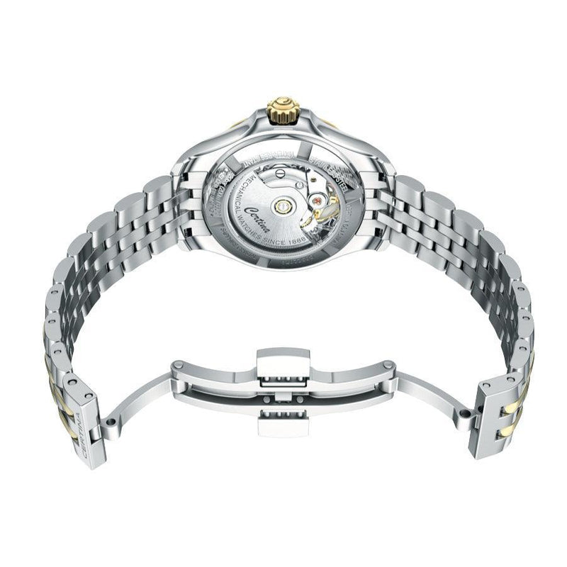 Certina DS Action Powermatic 80 Dameur - Med Diamanter - Dameure - C0322072211600