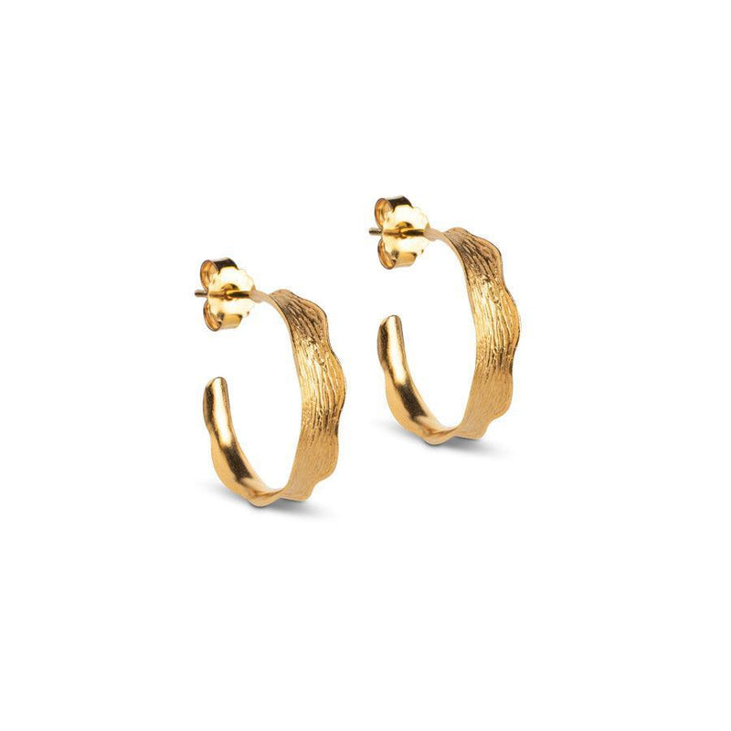 Enamel Ane Small Hoops - E289GM - Øreringe - E289GM