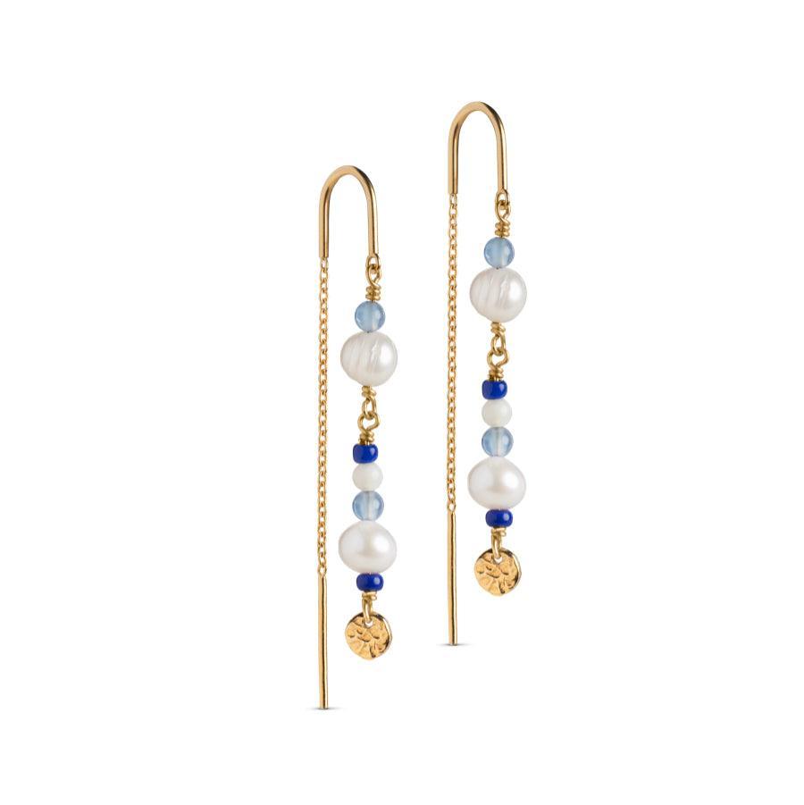 Enamel Sofia Earring Marine - E282G - Øreringe - E282G-Marine