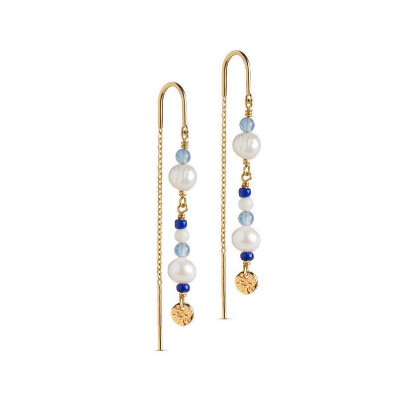 Enamel Sofia Earring Marine - E282G - Øreringe - E282G-Marine