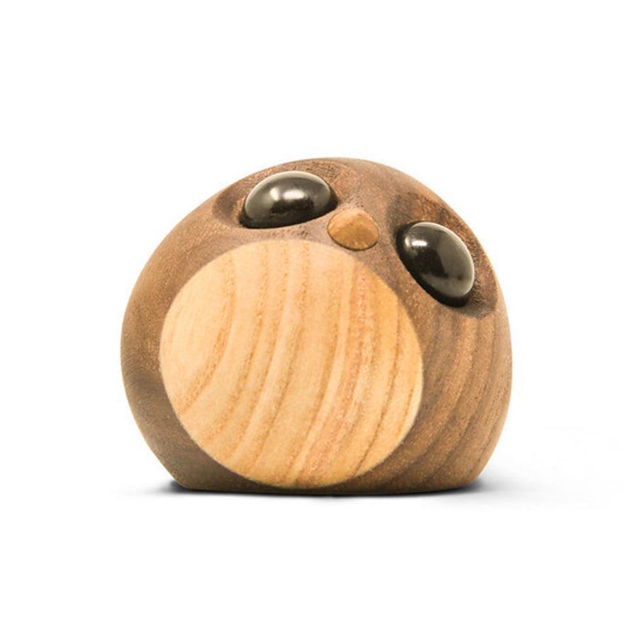 Fablewood Freddy Little Penguin shows a decorative, small wooden penguin in smooth, light and dark shades. Model 1105-1