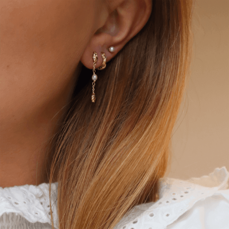 Jeberg Jewellery I AM GOLD Drop Øreringe - 51055 - Øreringe - 51055