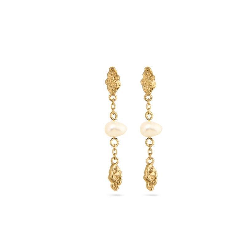 Jeberg Jewellery I AM GOLD Drop Øreringe - 51055 - Øreringe - 51055